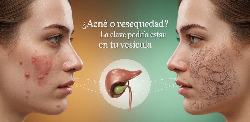 vesícula biliar y piel