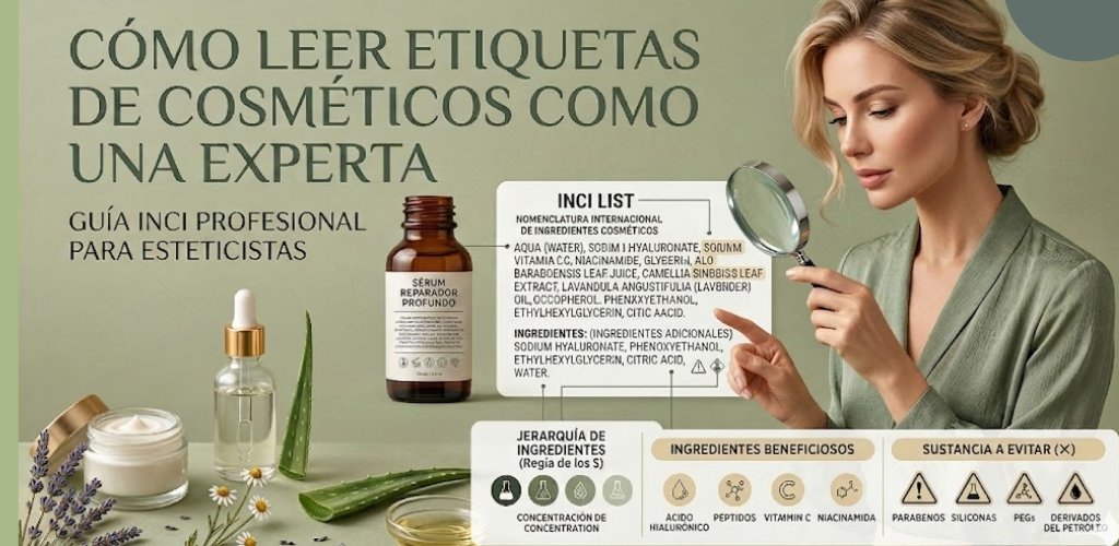 Cómo Leer Etiquetas de Cosméticos como una Experta