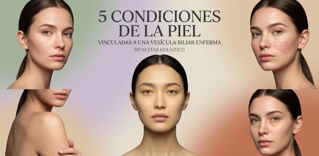5 Condiciones de la Piel vinculadas a una Vesícula Biliar
