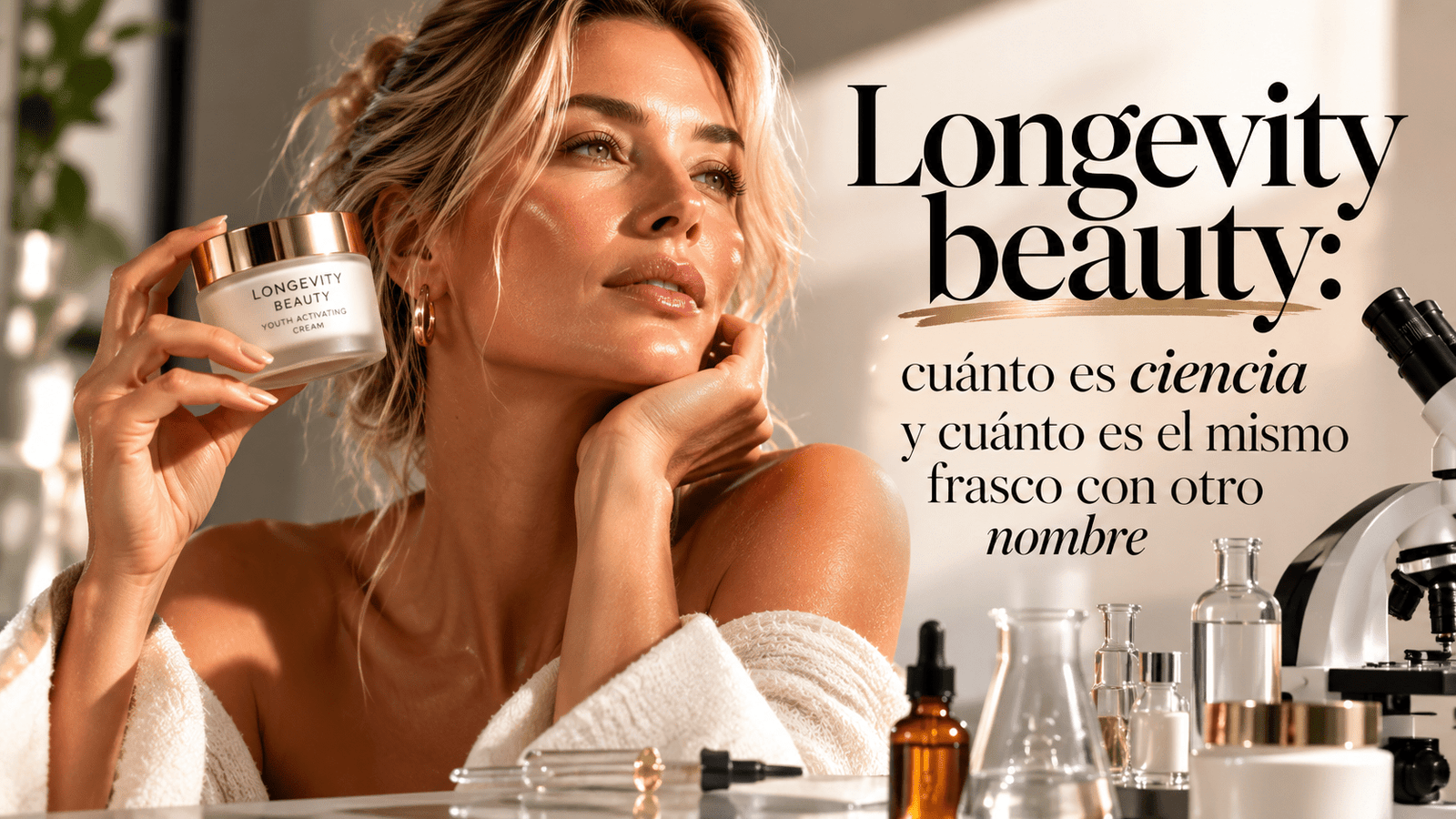 Crea unaa imagen real y moderna, landscape, editorial. Ratio 169, NO Capsules. sobre