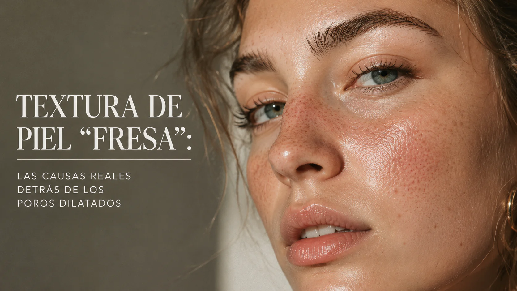 Textura de piel fresa