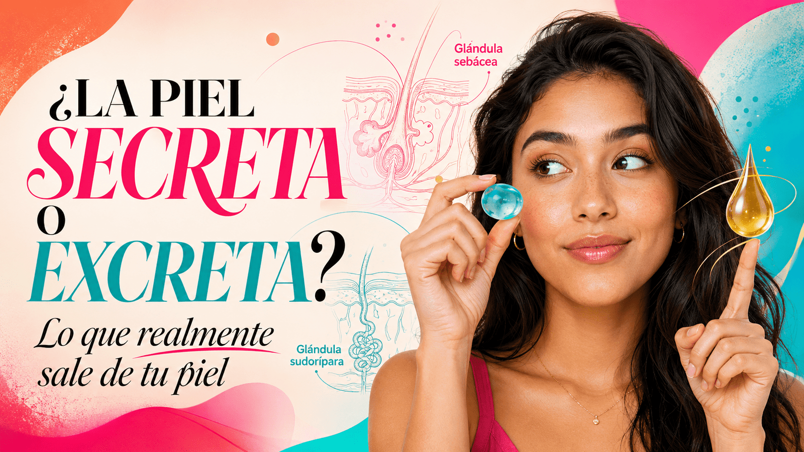 ¿La piel secreta o excreta? La diferencia que toda futura esteticista debe conocer