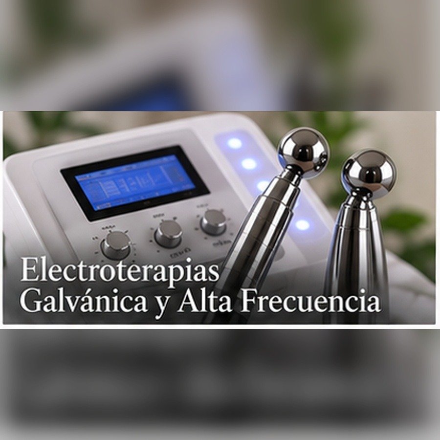 Módulo de electroterapias faciales para esteticistas