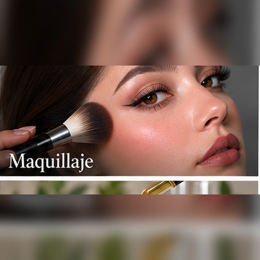 Módulo de maquillaje profesional para esteticistas