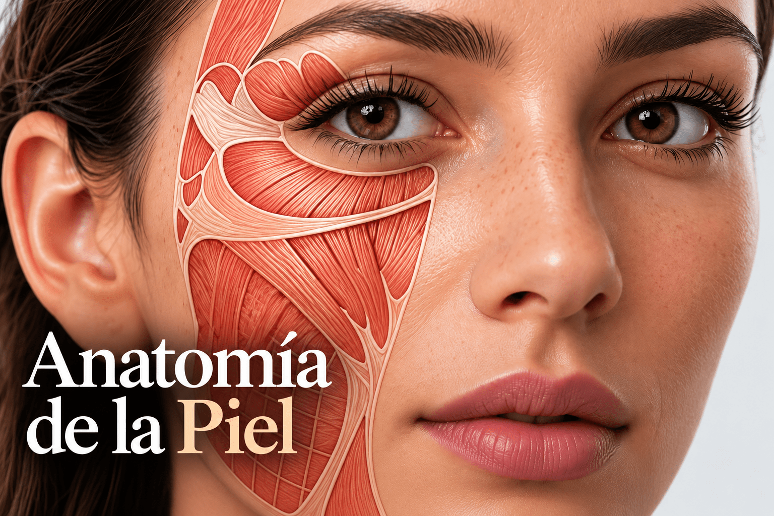 Módulo de anatomía de la piel: epidermis, dermis e hipodermis