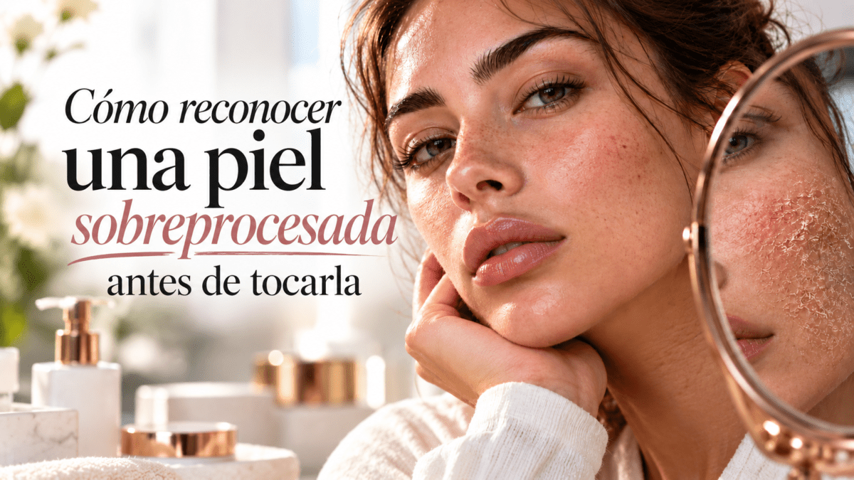Cómo reconocer una piel sobreprocesada