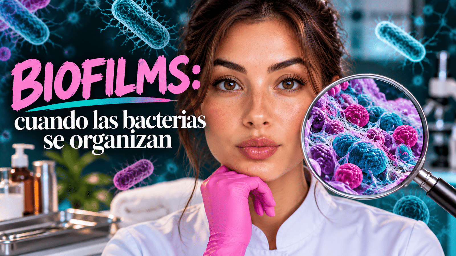 Biofilms en la piel