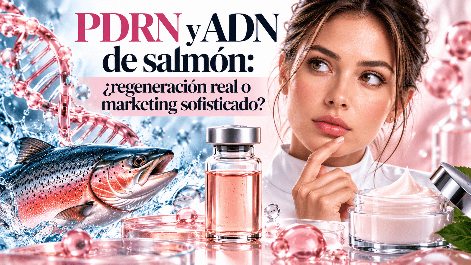 PDRN y ADN de salmón ¿regeneración real o marketing sofisticado