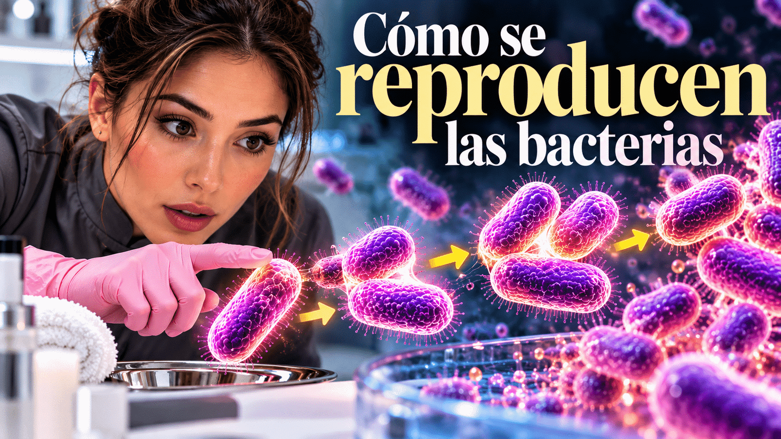 Cómo se reproducen las bacterias: por qué pueden multiplicarse tan rápido