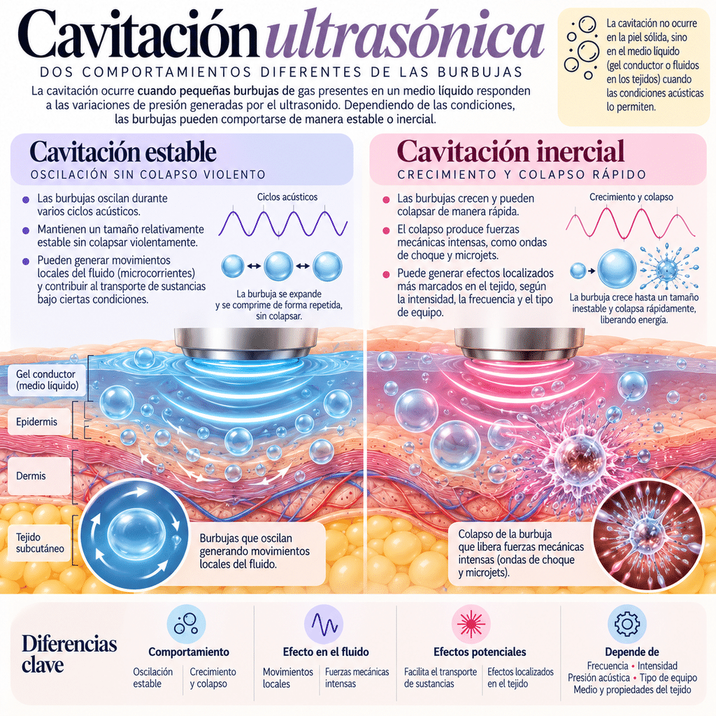 Cavitación Ultrasónica_ Estable vs Inercial (1)