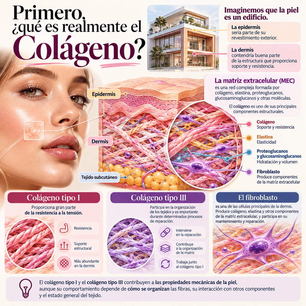 Colágeno y arquitectura de la piel
