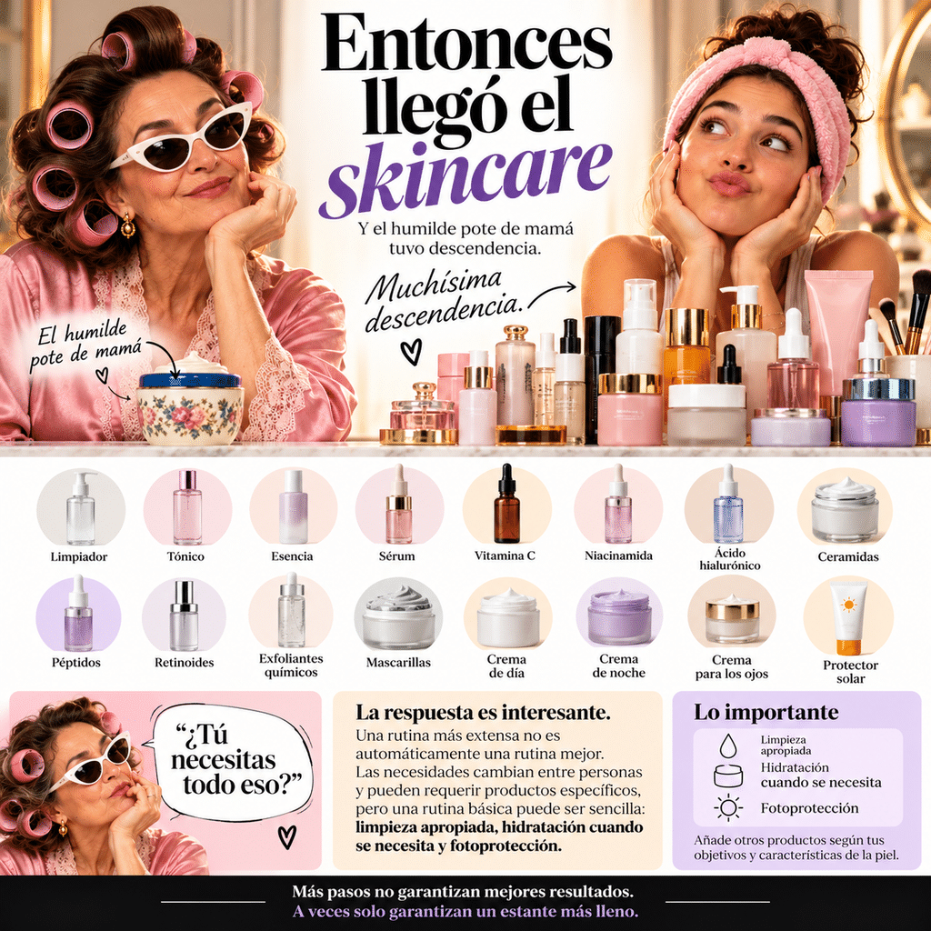 De Pote de Mamá a Skincare Moderno