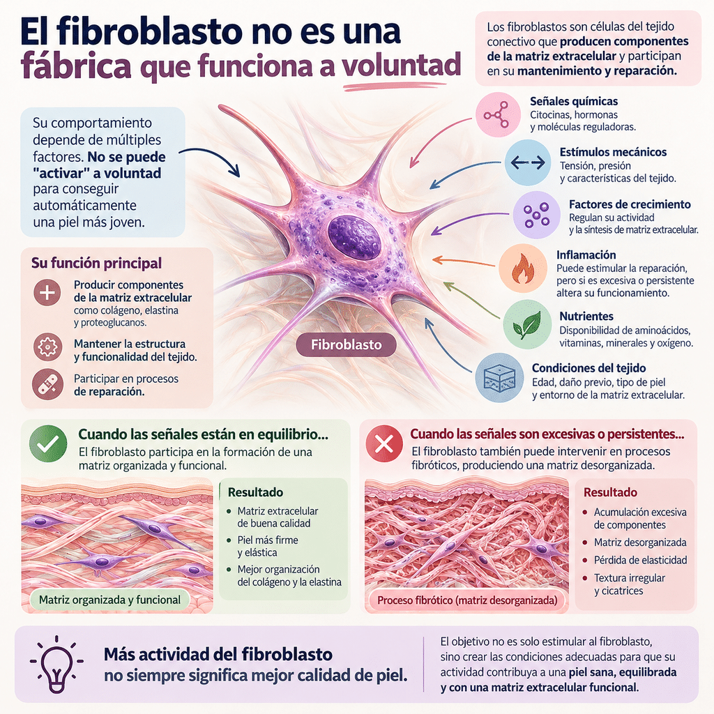Fibroblasto_ señales y matriz cutánea