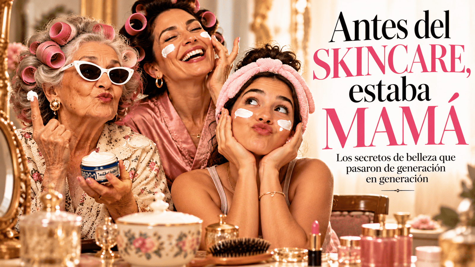 Generational Glamour Vanity Moment